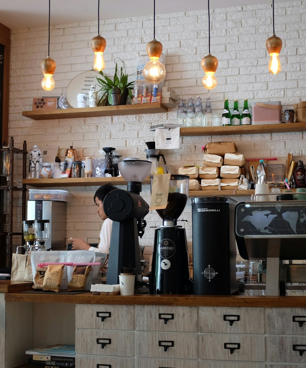 A slow pour-over brew